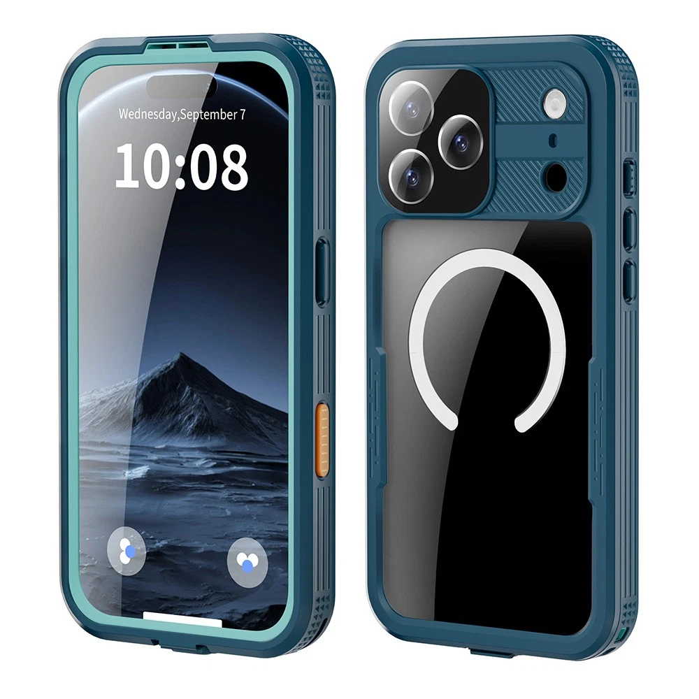 Beeasy Cover per iPhone 13 Pro Max Impermeabile Antiurto, IP68