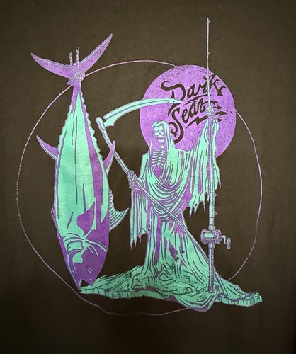 Dark Seas Herren T-Shirt "Afterlife" Grafik Tuna Medium Brandneu Neu mit Etikett - Bild 1 von 5