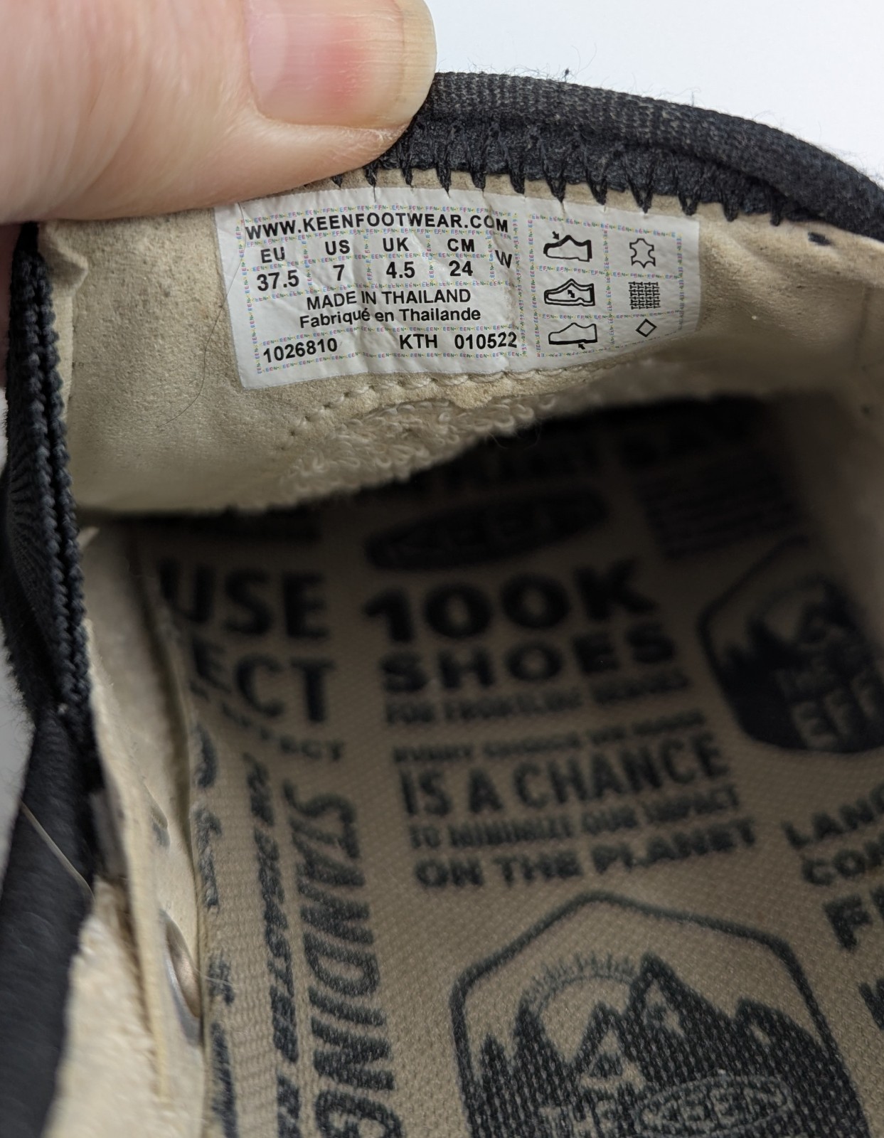 Sneakers KEEN donna Elsa Harvest slip on nero argento in pelle di betulla taglia 7