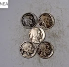 (5) 1915-1919 (date run) Buffalo Nickel Set/Lot ~ Good-VF~ 5 Coins ~ ZBL41
