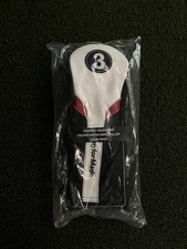 TaylorMade Fairway Wood Head Cover Black White Red Golf Single Item