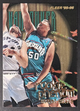 Bryant Reeves 1995-96 Fleer ROOKIE PHENOM Rookie Insert Card (no.4). rookie card picture