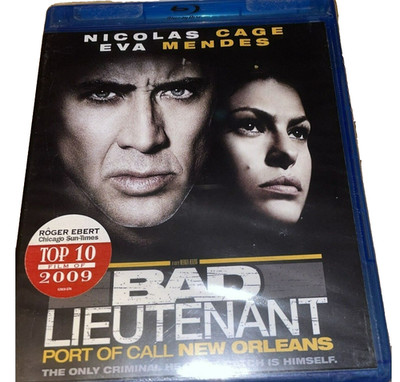 DVD BAD LIEUTENANT Port of Call New Orleans BLU-RAY Features Nicolas Cage Sealed