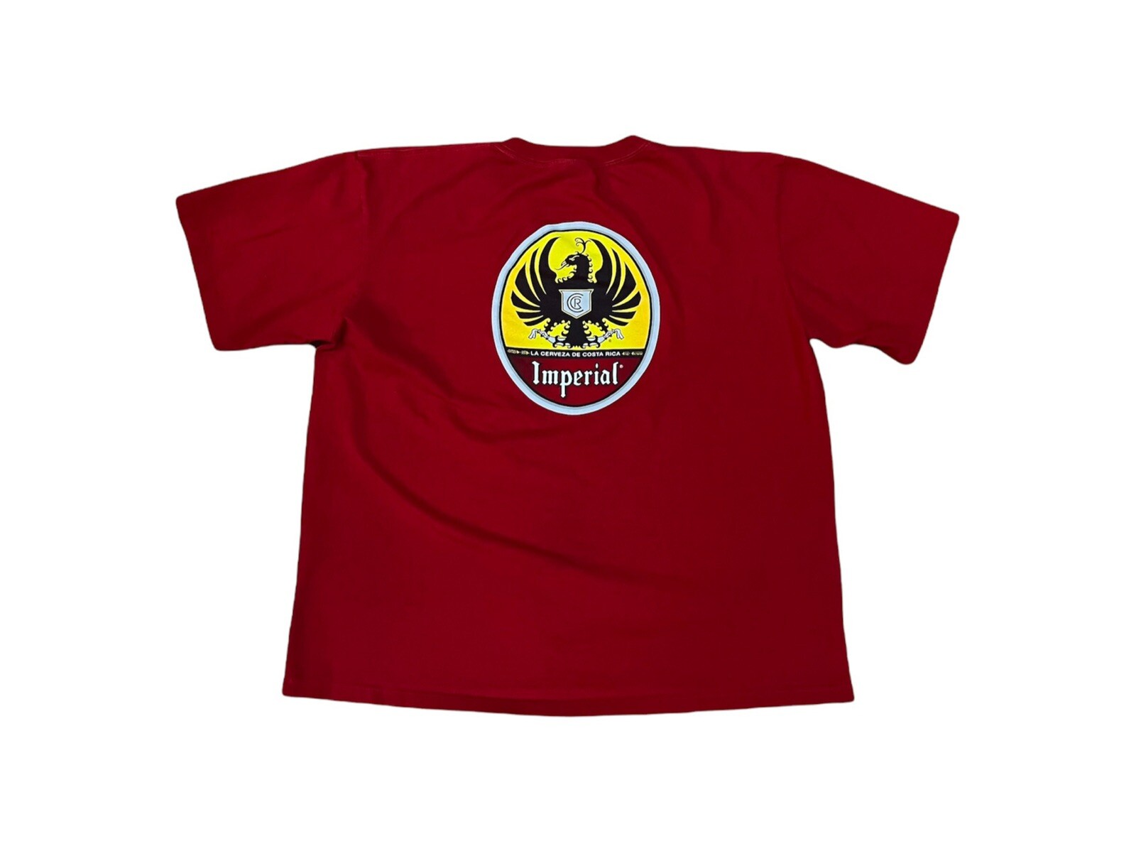 Vintage Y2K Imperial Cerveza Costa Rica Beer Shirt Gem