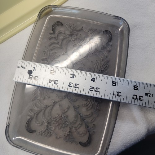 Swanson Serving Trays With Dessert Plates Vintage 1950's Very Rare Nwot - Picture 10 of 19