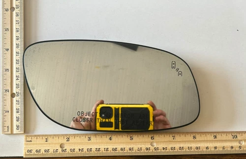 2010-2018 FORD TAURUS PASSENGER RIGHT MIRROR BLIND SPOT OEM  G1Z-17K707 used
