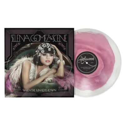 Selena Gomez - The Scene When The Sun Goes Down - Lavender & White Swirl Vinyl