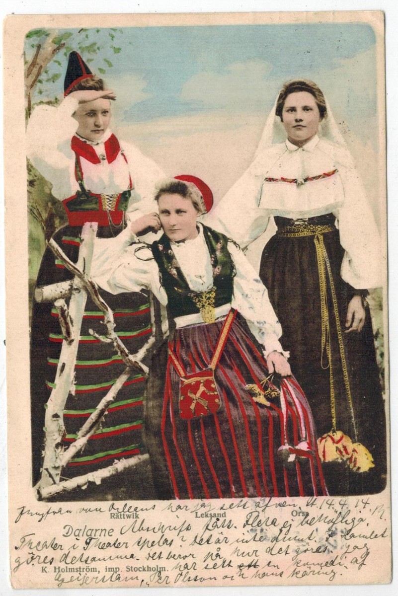 Leksand Traditional Swedish Men's Clothing 19th Century - Main Image