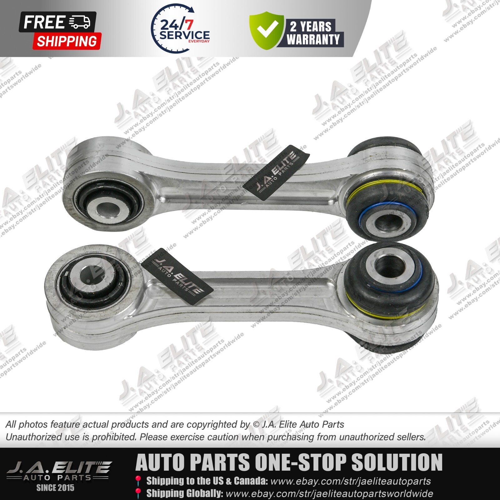 2pcs Rear Rotation Link fit Ferrari 458 488 California F12 FF GTC4 Lusso, 259688