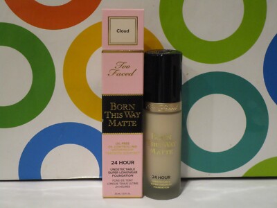 TOO FACED ~ BORN THIS WAY MATTE UNDETECTABLE LONGWEAR FOUNDATION ~ CLOUD
