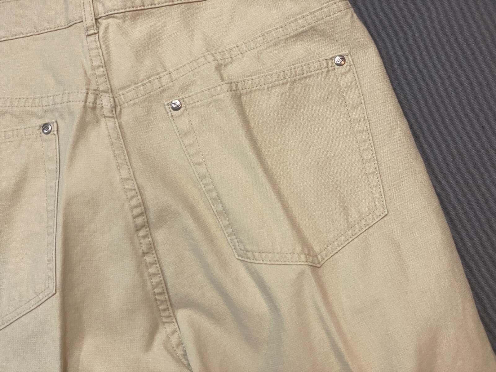 Joseph Abboud Beige 5Pocket 100 Cotton Canvas Jeans Pants Mint Cond 36 x 28 eBay