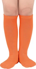 Zando Kids Toddlers Orange Socks One Size