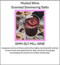 Highly Scented Sizzlers/Simmering Granules/Crystals/Salts for wax Burner/Warmer