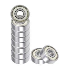 10Pcs 627ZZ Ball Bearing 7mmx22mmx7mm Double Shielded Deep Groove Bearings