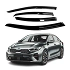 Fits Kia Forte Sedan 2019-2023 Window Visor Sun Rain Deflector Guard 2mm Thick