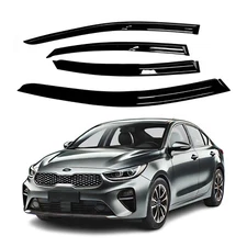Fits Kia Forte Sedan 2019-2023 Window Visor Sun Rain Deflector Guard 2mm Thick