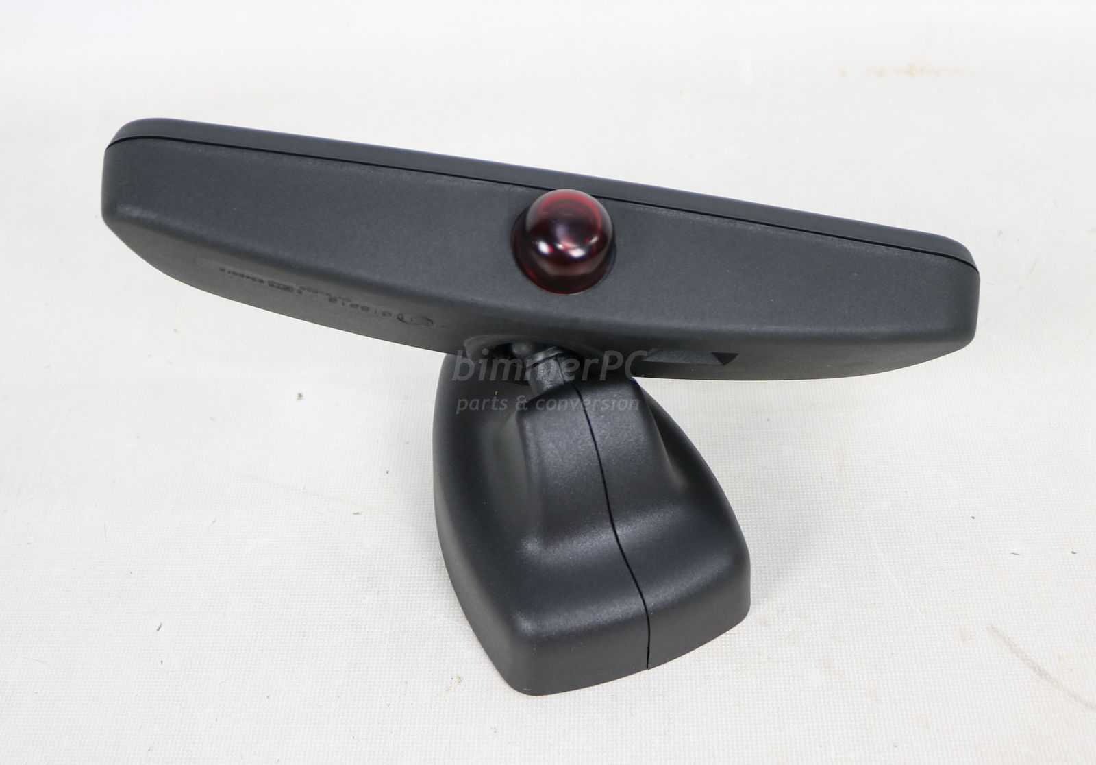 BMW E39 E53 E83 Auto Dim Interior Rear View Mirror w Alarm 1999-2006 ...