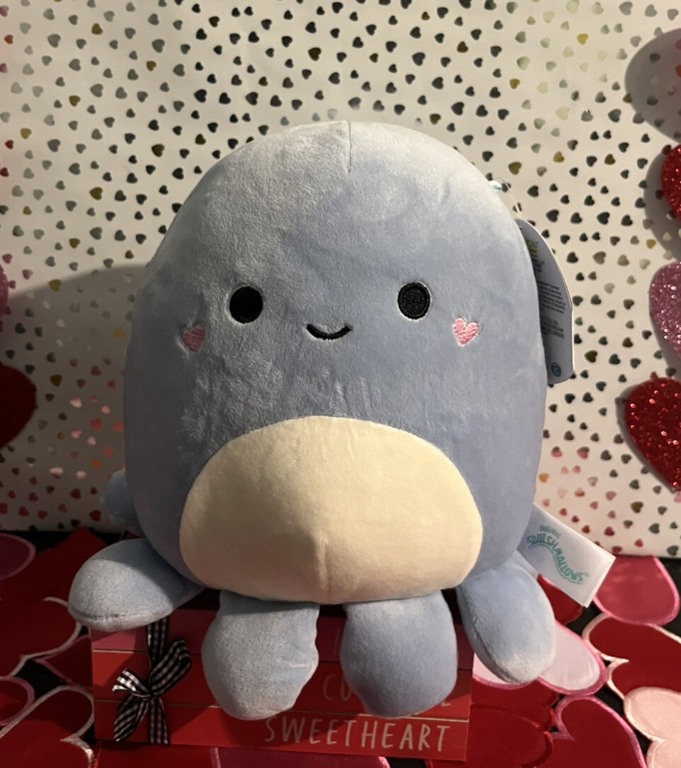 violet heart cheeks squishmallow