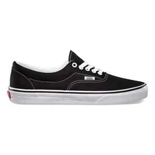 VANS Era Black White Sneakers Canvas Skate Classic Shoes