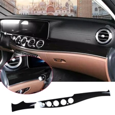 Gloss Black Center Console Dashboard Trim For Mercedes Benz E Class W213 2016-23