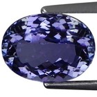 2.53 Ct IGI Certified A Natural Tanzanite Gemstone Blue Violet Oval Cut — photo 4