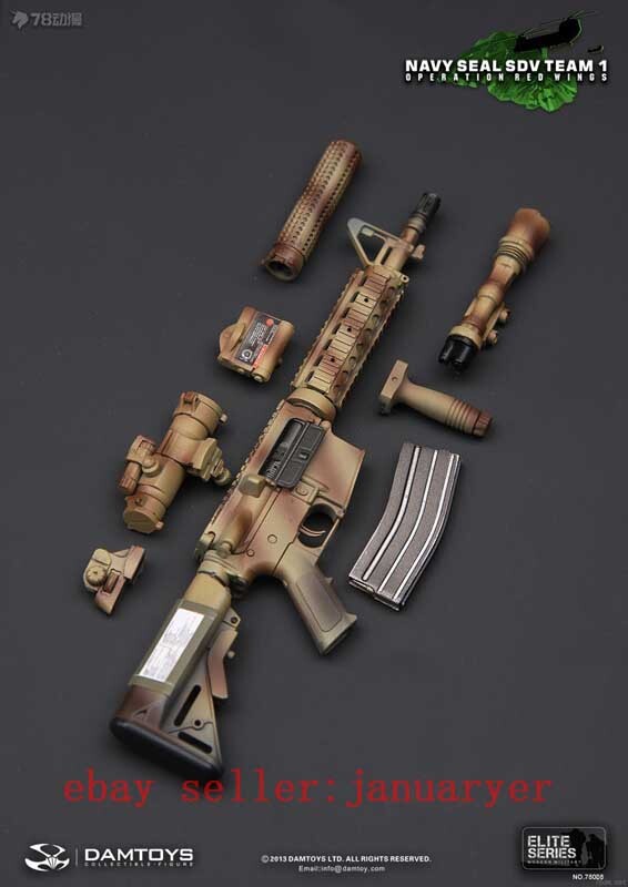 Perfect Damtoys 78008 1/6 Seals - Sdv1 Operation Red Wings Action