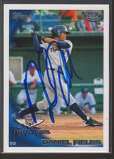 Autographed 2010 Topps Pro Debut Daniel Fields - Lakeland Flying Tigers