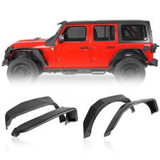 Steel Front Rear Fender Flare Factory Replacement Fit 2018-2026 Jeep Wrangler JL