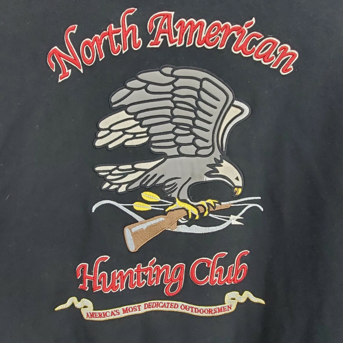 本革スタジアムジャケット NORTH AMERICAN HUNTING CLUB North American Hunting Club Life Member Leather Bomber