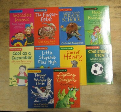 10 WALKER READERS BOOOKS by VARIOUS AUTHORS  **PAPERBACK