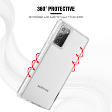 Samsung Galaxy Note 20 / ULTRA Thick HD Clear Hybrid Slim Case TPU Rubber Cover