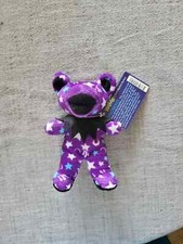Grateful Dead Bean Bear Collectibles Dark Star Liquid Blue 7" Plush