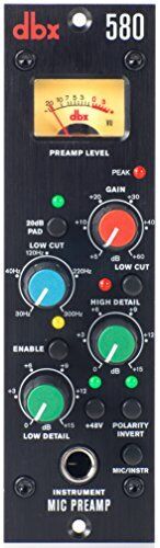 dbx 580 Compact, Professional Mic Preamp - New! - ProSoundUniverse.
