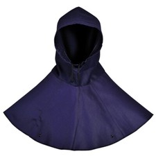 Portwest Bizweld Hood, Navy, Flame Retardant Welding Cape Welder head protection