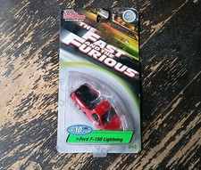 Racing Champions The Fast & Furious Ford F-150 lightning Red 1/64 Series 10 Rare