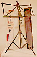 Vento Light Weight Music Stand Black Aluminum Adjustable w/ Carry Bag