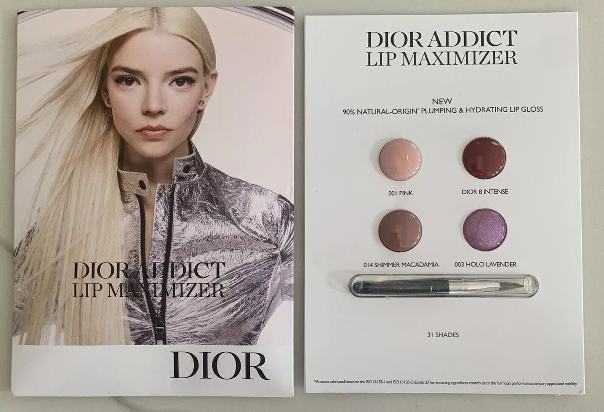 macadamia sample intense | set Addict Gloss Lip eBay pink lavender Maximizer DIOR