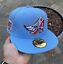 thumbnail 1  - Exclusive New Era Anaheim Angels Hat MLB Club  Size 7 3/8 Sky Blue