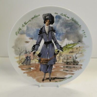 Limoges Damen des Jahrhunderts Edith die praktische Frau in maßgeschneiderter Tracht 1915