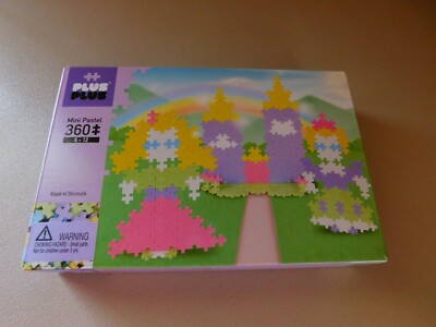 Building Kit Mini Pastel Color Princess's Castle Girls 360 Pieces Plus-Plus#3737