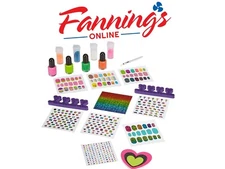 Alex Spa Ultimate Nail Glam Salon Kit Girls Fashion Activity (No Box)