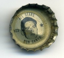 Tapa de botella de Coca-Cola 1967 N23 Ron Santo All Stars