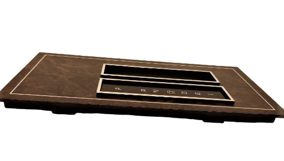 Placa de cambio de consola Oldsmobile Cutlass Supreme/442/Calais Burlwood y cromo Foto 2 de 4