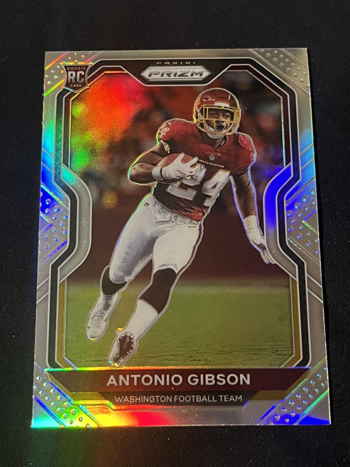 Antonio Gibson 2020 Panini Prizm Silver #384 Rookie RC Washington Commanders NFL