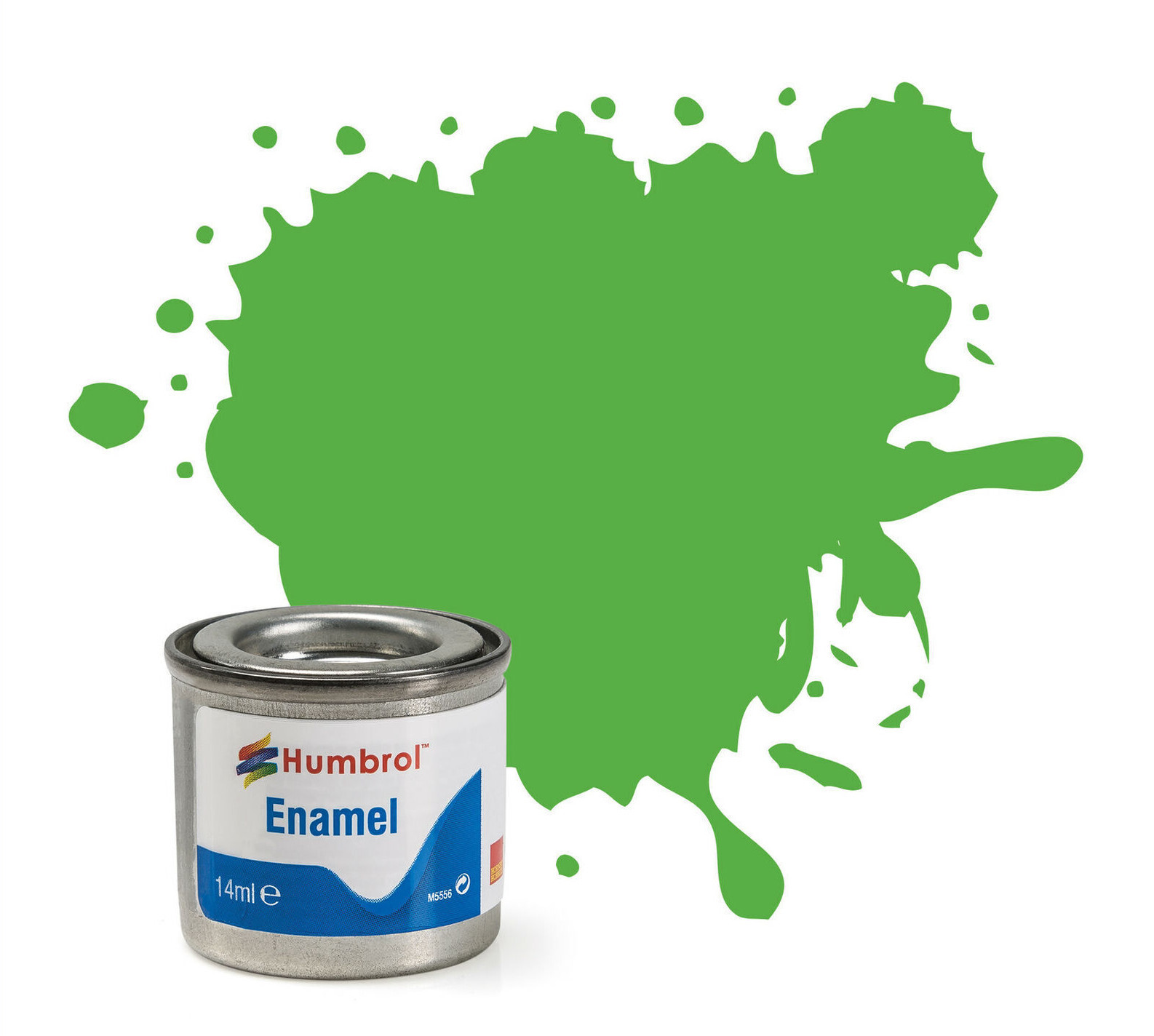 Peinture Humbrol 37 vert mat sans traces de pinceau pour plastique