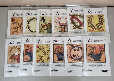 The Kansas City Star Celebration Of America Life Quilt Blocks Complete Set