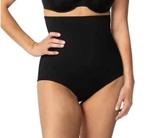 Anti x Proof Hi-Waisted Smoothing Shaping Panty Black Size X-Large (XL) A520844