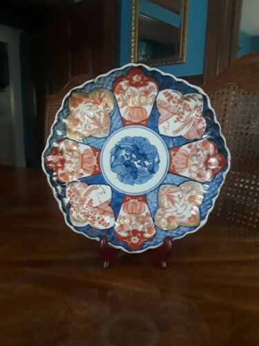 Japanese Imari porcelain plate, circa 1900. - Picture 1 of 3