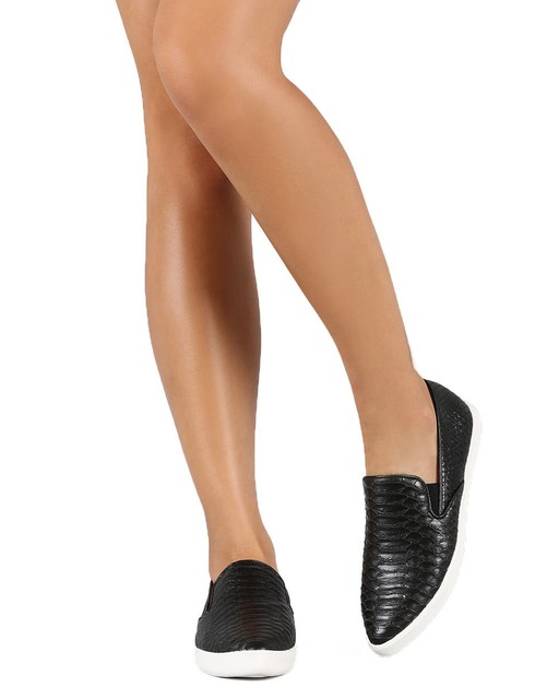 qupid snakeskin sneakers