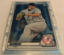 2020 Bowman Chrome Baseball Prospects Clarke Schmidt New York Yankees #BCP-53